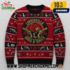 Beyonce Red Cowboy Christmas Ugly Sweater With Horseshoe Western Holiday Knit Pullover Beyonce Red Cowboy Christmas Ugly Sweater With Horseshoe Western Holiday Knit Pullover
