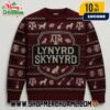 Louisville Cardinals NCAA x Guns N’ Roses Ugly Christmas Sweater Knitted Holiday Graphic Pullover Crewneck Band College Merch