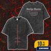 Marilyn Manson One Assassination Under God Tour 2025 Event Tee City Limited November 14 2025 At Dusseldorf Germany Merch Unisex Two Sided Washed T-Shirt