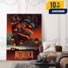 Metallica M72 Adelaide World Tour Event Poster Artwork By Glenno Smith On November 5th 2025 At Adelaide Oval Australia Poster Canvas Home Decor