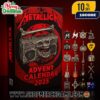 Metallica M72 Perth Limited Edition Show Print For The ANZ Shows World Tour On November 1st 2025 At Optus Stadium Australia Poster Artwork By Ben Brown Advent Calendar Set 24 Ornaments Metallica M72 Perth Limited Edition Show Print For The ANZ Shows World Tour On November 1st 2025 At Optus Stadium Australia Poster Artwork By Ben Brown Advent Calendar Set 24 Ornaments
