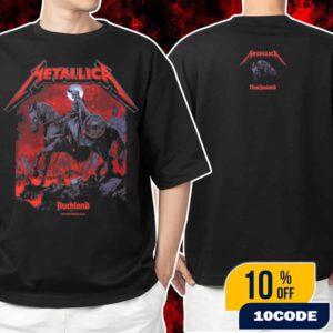 Metallica M72 Auckland Pop-Up Shop Exclusive Event Tee Artwork By Ken Taylor On November 19 2025 At Eden Park New Zealand World Tour Unisex T-Shirt Merchandise