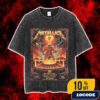Metallica x Formula 1 Qatar Grand Prix M72 World Tour On November 30 2025 At Lusail International Circuit Doha Post-Race Concert Mercedes AMG Petronas F1 Car Vintage Washed Unisex T-Shirt