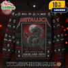 Metallica M72 Auckland World Tour November 19 2025 At Eden Park New Zealand Poster Event By Mr Wolf Dragon Design Christmas Gift For Fans Ugly Sweater Shirt
