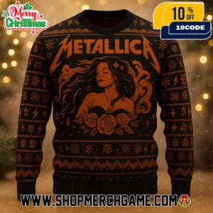 Metallica M72 Brisbane Exclusive Limited Edition Poster Event Artwork By Teniele Sadd World Tour On November 12 2025 At Suncorp Stadium Australia Christmas Gift For Fans Ugly Sweater Shirt