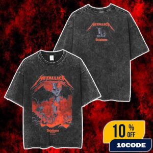 Metallica M72 Brisbane Exclusive Pop-Up Event Tee Artwork By Ken Taylor World Tour On November 12 2025 At Suncorp Stadium Australia Merch Unisex Two Sided Washed T-Shirt