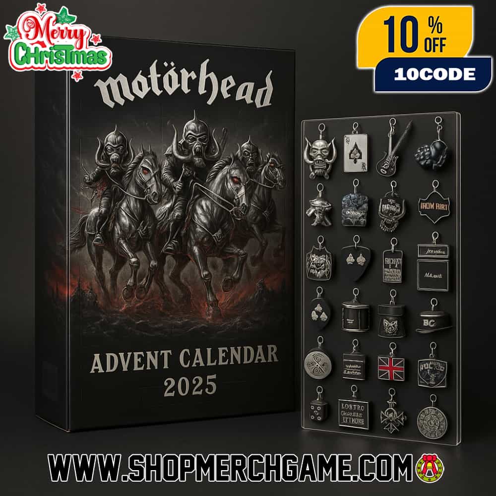 Motorhead Advent Calendar 2025 24 Collectible Ornaments Premium Acrylic Warpig Snaggletooth Heavy Metal Band Christmas Holiday Decorations Motorhead Advent Calendar 2025 24 Collectible Ornaments Premium Acrylic Warpig Snaggletooth Heavy Metal Band Christmas Holiday Decorations
