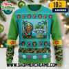 LA Bowl Hosted By Gronk 2025-26 Ugly Christmas Sweater Knitted Camouflage Football Holiday Pullover With Antlers And Palm Trees Design For College Football Fans