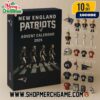 New Orleans Saints 2025 Advent Calendar Ornament Set 24 Day Holiday Countdown NFL Football Who Dat Collectible Decorations With Player Figurines And Team Logo Charms