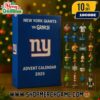 New Orleans Saints x The Grinch Advent Calendar 2025 Ornament Set 24 Day Holiday Countdown NFL Christmas Collectible Decorations Limited Editio