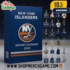 New York Rangers 100th Anniversary 2025 Advent Calendar 24 Days Christmas Countdown Ornament Charm Collection NHL Hockey Blue Red And White Holiday Collectible Gift Set