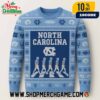 Oklahoma Sooners NCAA Abbey Road Football Players Crossing Ugly Christmas Sweater With OU Logo Crimson Cream Fair Isle Knitted Holiday Pullover Oklahoma Sooners NCAA Abbey Road Football Players Crossing Ugly Christmas Sweater With OU Logo Crimson Cream Fair Isle Knitted Holiday Pullover