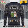 Oasis Some Might Sleigh Ugly Christmas Sweater Knitted Fair Isle Snowman Jumper Britpop Band Holiday Gift For Music Lovers Festive Knitwear Oasis Some Might Sleigh Ugly Christmas Sweater Knitted Fair Isle Snowman Jumper Britpop Band Holiday Gift For Music Lovers Festive Knitwear