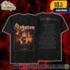 Official Sabaton The Legendary Tour Pop-Up Stores City Event Tee Exclusive December 5 2025 At Manchester United Kingdom Two Sides T-Shirt
