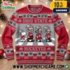 North Carolina Tar Heels Abbey Road Peanuts Ugly Sweater Charlie Brown Snoopy College Football NCAA Knit