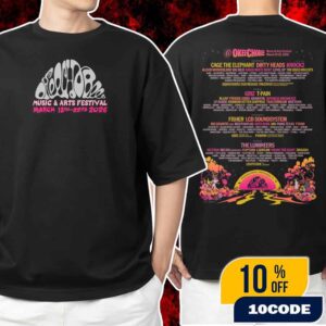 Okeechobee Music And Arts Festival March 19-22 2026 Sunshine Grove Florida Poster Event Lineup Wall Art Unisex T-Shirt Merchandise