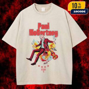 Paul McCartney Got Back 2025 Chicago Illinois Event Concert Tee Official Tour Artwork Limited Edition Vintage On November 24-25 2025 Washed T-Shirt