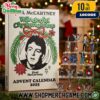 Paul McCartney Wonderful Christmastime Advent Calendar 2025 Ornament Set 24 Day Christmas Countdown Beatles Collectible Figures Guitar Bass Holiday Gift Box
