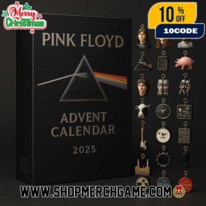 Pink Floyd The Dark Side Of The Moon Advent Calendar 2025 Collectible Ornaments Keychains