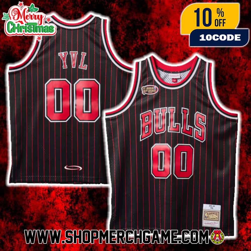Playboi Carti x NBA x Mitchell And Ness 00YVL Jersey Collab Chicago Bulls 1995 Basket Ball Shirt Playboi Carti x NBA x Mitchell And Ness 00YVL Jersey Collab Chicago Bulls 1995 Basket Ball Shirt