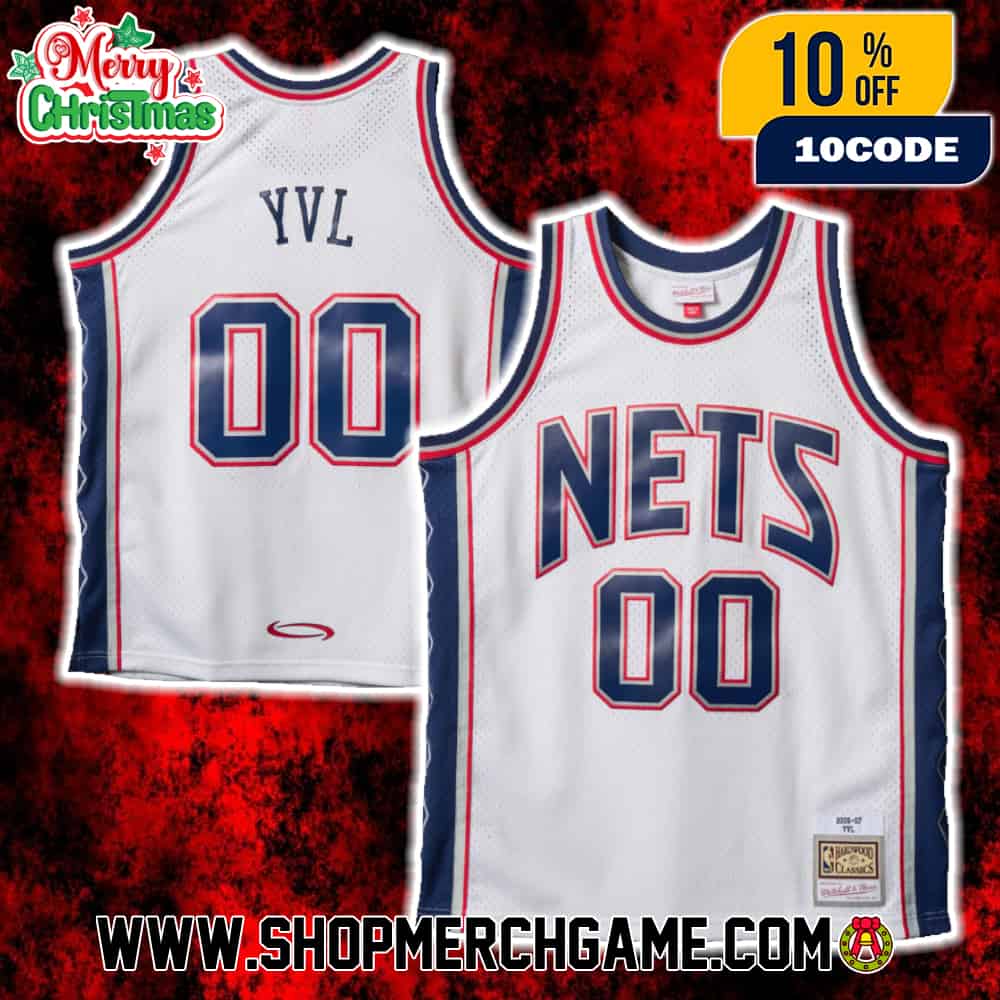 Playboi Carti x NBA x Mitchell And Ness 00YVL Jersey Collab New Jersey Nets 2006 Basket Ball Shirt Playboi Carti x NBA x Mitchell And Ness 00YVL Jersey Collab New Jersey Nets 2006 Basket Ball Shirt