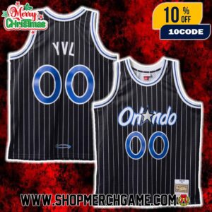 Playboi Carti x NBA x Mitchell And Ness 00YVL Jersey Collab Orlando Magic 2003 Basket Ball Shirt