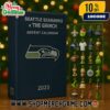 Seattle Seahawks x The Grinch Advent Calendar 2025 Ornament Set 24 Day Holiday Countdown NFL Christmas Collectible Decorations Limited Edition