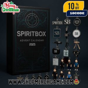 Spiritbox Advent Calendar 2025 Official Band Merch With 24 Collectible Ornaments Limited Edition Holiday Gift