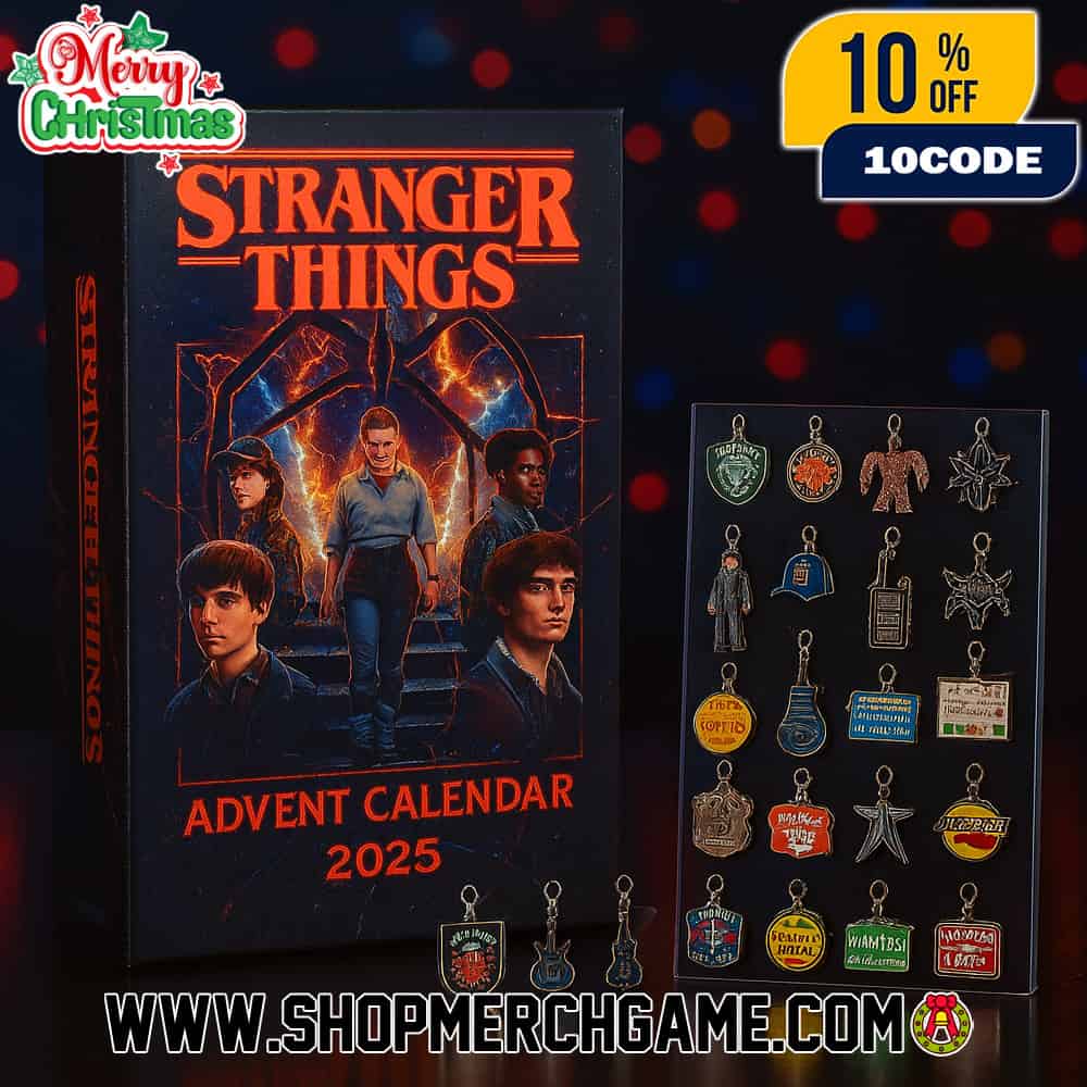 Stranger Things Season 5 Advent Calendar 2025 Ornament Set 24 Days Countdown Holiday Gift Character Charms Hellfire Club Hawkins High Mind Flayer Demogorgon Netflix Series Collectible Stranger Things Season 5 Advent Calendar 2025 Ornament Set 24 Days Countdown Holiday Gift Character Charms Hellfire Club Hawkins High Mind Flayer Demogorgon Netflix Series Collectible