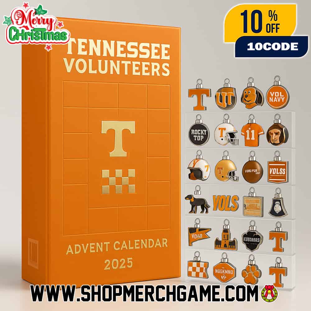 Tennessee Volunteers Advent Calendar 2025 With 24 Ornaments UT Vols Rocky Top Smokey Football Christmas Countdown Holiday Decoration For NCAA Fans Tennessee Volunteers Advent Calendar 2025 With 24 Ornaments UT Vols Rocky Top Smokey Football Christmas Countdown Holiday Decoration For NCAA Fans