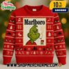 The Grinch Newport Parody Ugly Christmas Sweater Smoking Dr Seuss Knitted Holiday Fair Isle Snowflake Pattern Gift For Movie Fans The Grinch Newport Parody Ugly Christmas Sweater Smoking Dr Seuss Knitted Holiday Fair Isle Snowflake Pattern Gift For Movie Fans