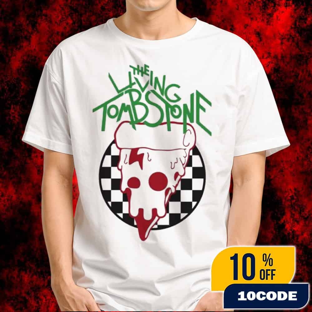 The Living Tombstone x Pizza Shop New 2025 Collection Available November 23rd Merchandise Unisex T-Shirt The Living Tombstone x Pizza Shop New 2025 Collection Available November 23rd Merchandise Unisex T-Shirt