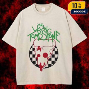 The Living Tombstone x Pizza Shop New 2025 Collection Available November 23rd Washed T-Shirt