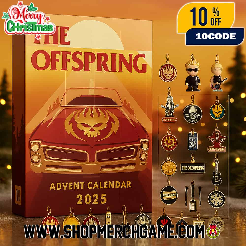 The Offspring Advent Calendar 2025 Ornament Set 24 Mini Ornaments Band Merch Rock Christmas Countdown The Offspring Advent Calendar 2025 Ornament Set 24 Mini Ornaments Band Merch Rock Christmas Countdown