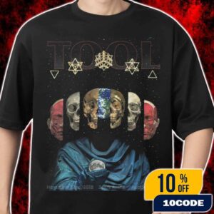 Tool November 22nd 2025 Poster Spark Arena Auckland New Zealand Concert Art MIKGM Design Sacred Geometry Skull Moon Limited Edition Progressive Metal Print Merch Unisex T-Shirt