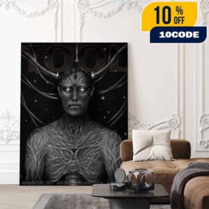 Tool November 29th 2025 Adelaide Entertainment Centre Concert Poster Dark Horror Art Skeletal Anatomy Progressive Metal Event Artwork Poster Canvas