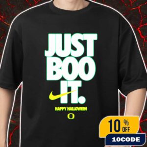 University Of Oregon Ducks Oregon Softball Halloween Campaign Just Boo It x Nike Brand On October 31 2025 At Coburg New Logo Merch Unisex T-Shirt