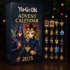 Yu-Gi-Oh Advent Calendar 2025 Ornament Set Anime Character Figure Yugi Dark Magician Millennium Puzzle Christmas Countdown Collectible Gift