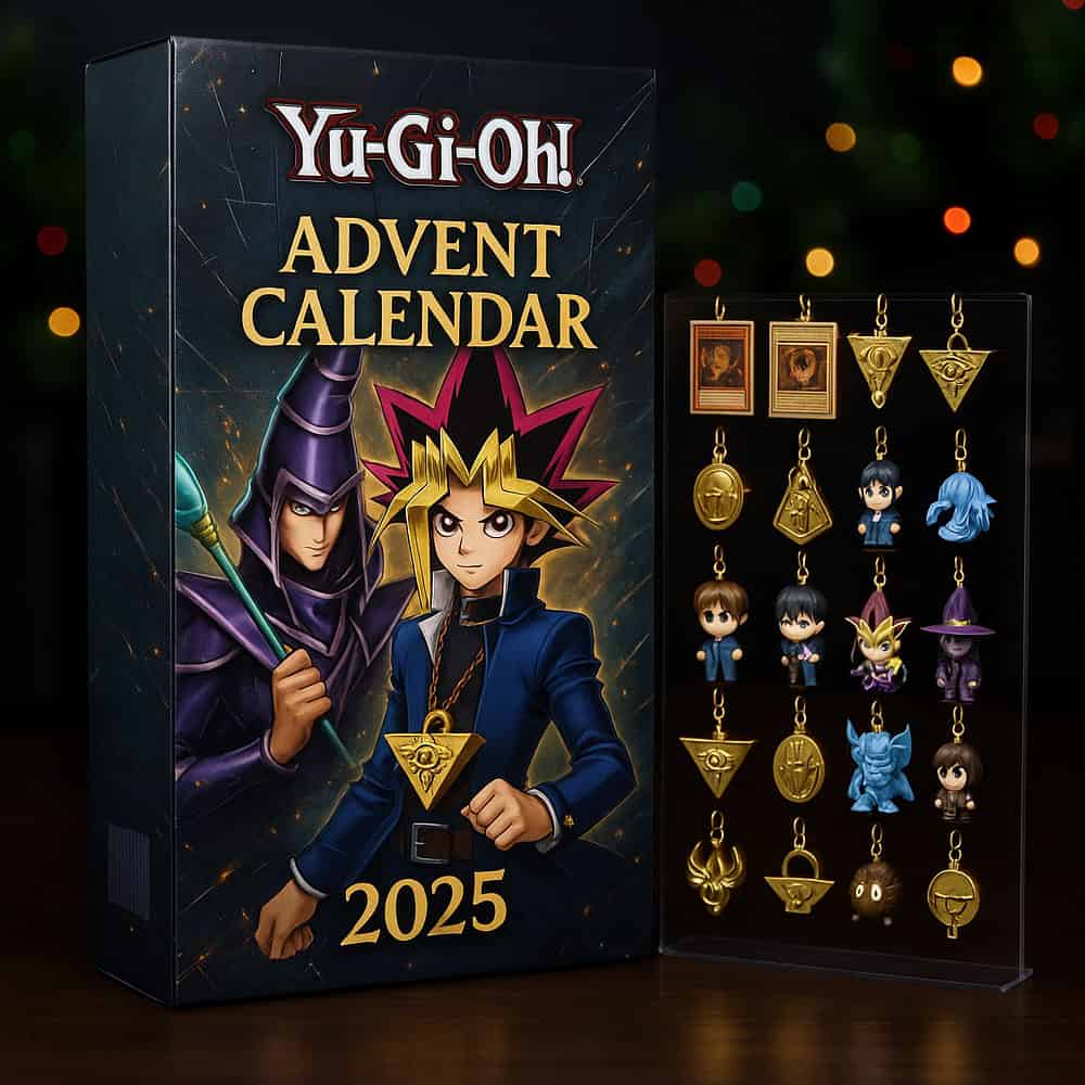 Yu-Gi-Oh Advent Calendar 2025 Ornament Set Anime Character Figure Yugi Dark Magician Millennium Puzzle Christmas Countdown Collectible Gift Yu-Gi-Oh Advent Calendar 2025 Ornament Set Anime Character Figure Yugi Dark Magician Millennium Puzzle Christmas Countdown Collectible Gift