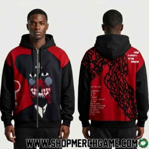 21 Savage Latest Album Drop What Happened To The Streets December 12 2025 Cover Album With Track Lists Backprint 3D Zip Up Hoodie Hip Hop Style Shirt