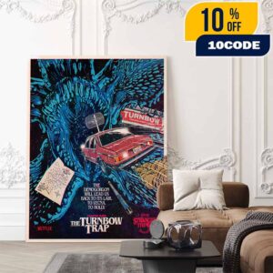 Stranger Things Season 5 2025 Chapter 3 New Poster The Turnbow Trap Artwork By Butcher Billy Poster Canvas