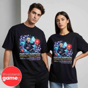 Porter Robinson Spring Festival Lunar New Year 2026 February 14 2026 Brooklyn Hangar 2 52nd Street South Brooklyn NY Unisex T-Shirt